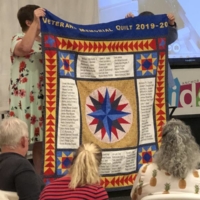 2019 -2020 VA Quilt by Marsa Detscher, Gail Bowen, Helen Henderson, Anne Hines, Lori Frederick