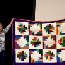 Peggy S. Strip quilt