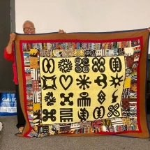 Liz African Symbols quilt(1)